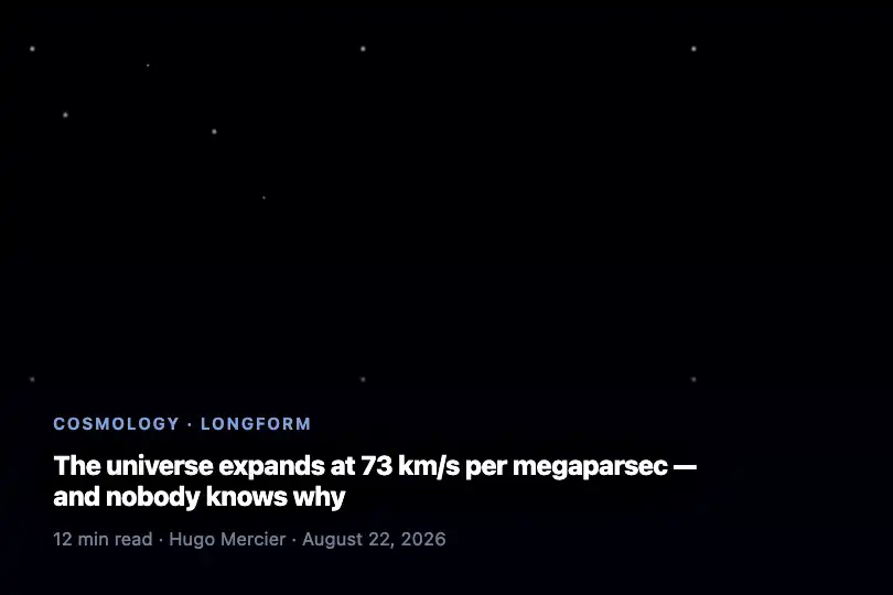 Article header — Cosmology longform — Star Field example 3