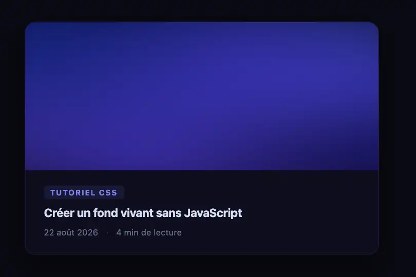 En-tête d'article — Blog ou portfolio technique — Monochrome Mesh exemple 3