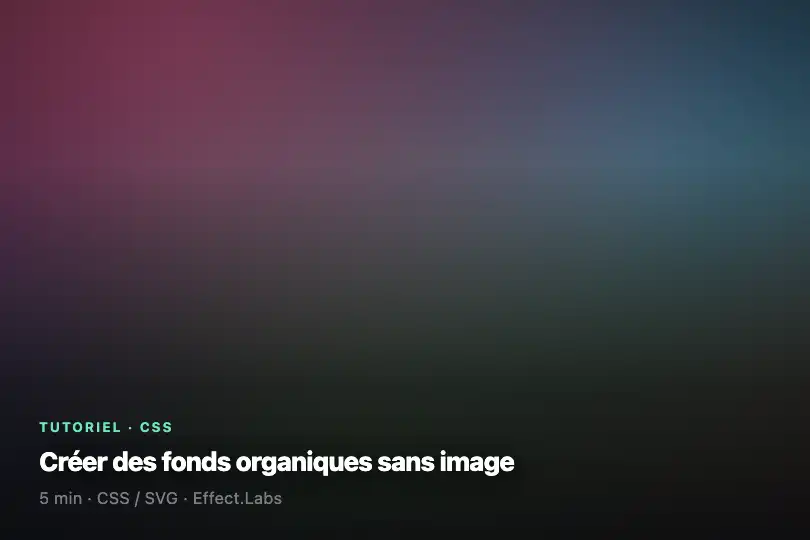 Vignette d'article — Blog ou newsletter — Noise Mesh exemple 3