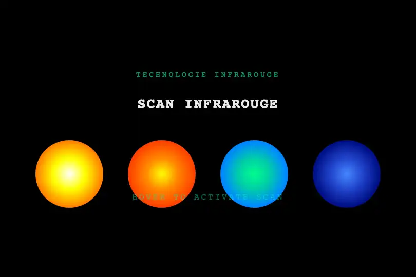 Hero section — Scanner infrarouge sci-fi — Thermal Vision exemple 3