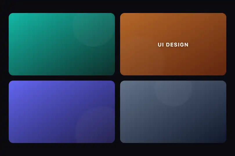 Portfolio — Tuiles de projets en grille 2×2 — Image Zoom exemple 3