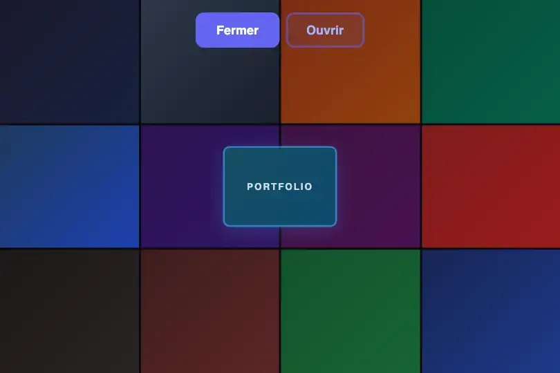 Portfolio gallery — Thumbnail expanding to full screen in place — Card Expand to Full example 2