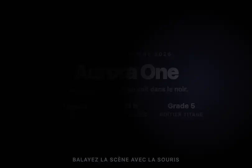Fiche « bientôt disponible » — caractéristiques dans l'ombre — Cursor Spotlight exemple 1