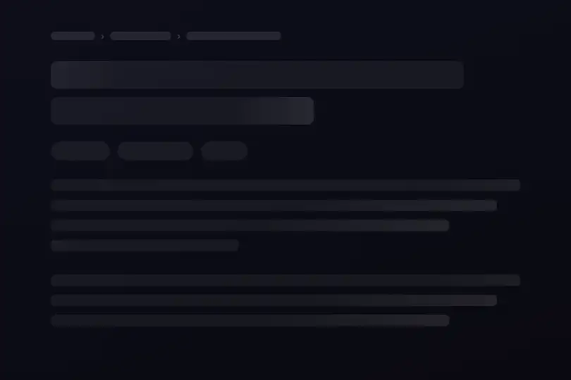 Article page — Body text being fetched — Skeleton Text example 2