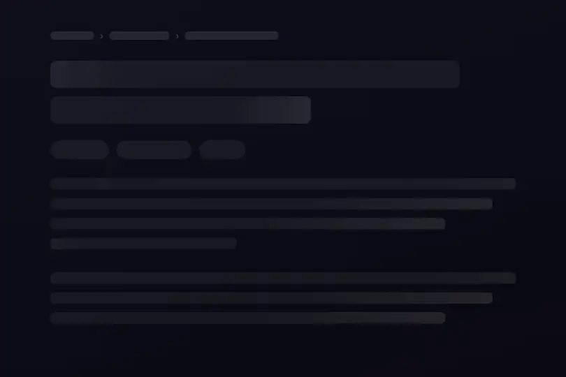 Page d'article — Corps de texte en cours de récupération — Skeleton Text exemple 2
