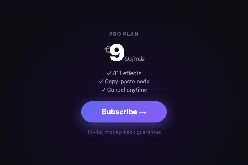 Conversion micro-interaction — Primary CTA button — Ripple Effect example 3