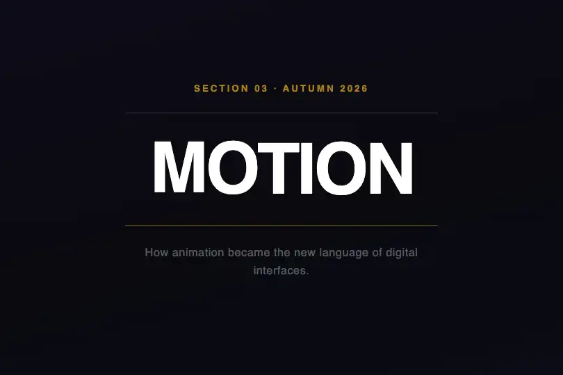 Section header — Online magazine or newsletter — Wave Animation example 3