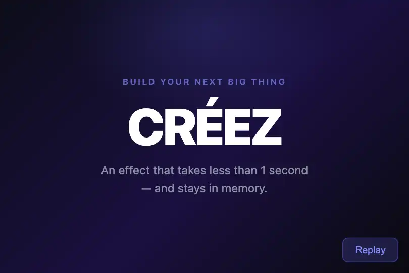 Landing page — Headline that commands attention letter by letter — Bounce In Letters example 1