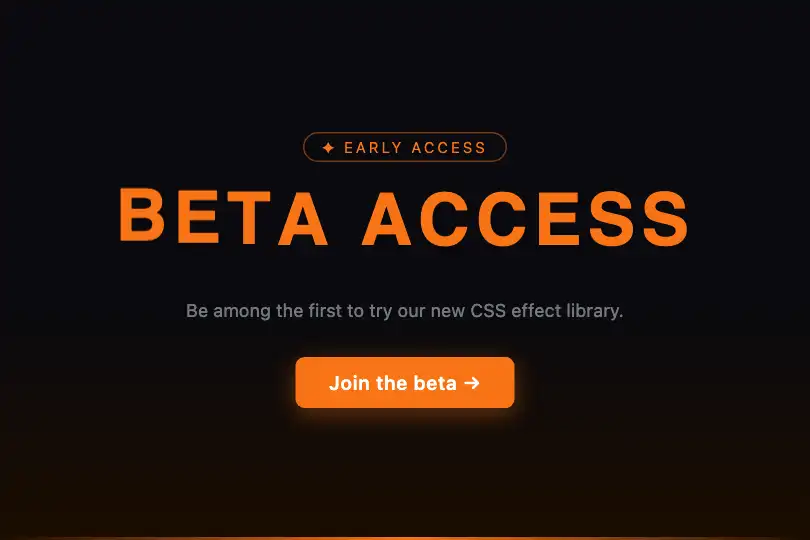 Announcement banner — New feature or live promotion — Wave Text example 3