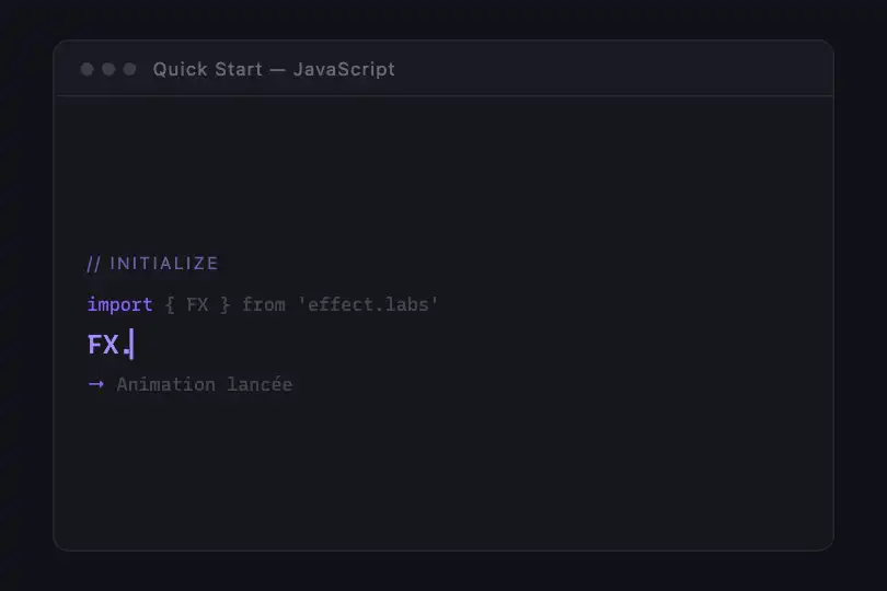 Documentation card — Live code snippet — Typewriter Variable example 2