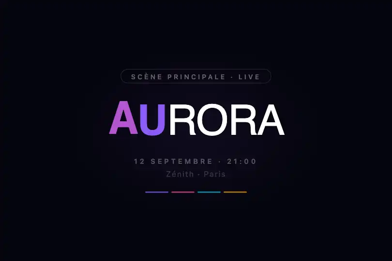 Affiche de festival — Titre de scène animé — Kinetic Typography exemple 3