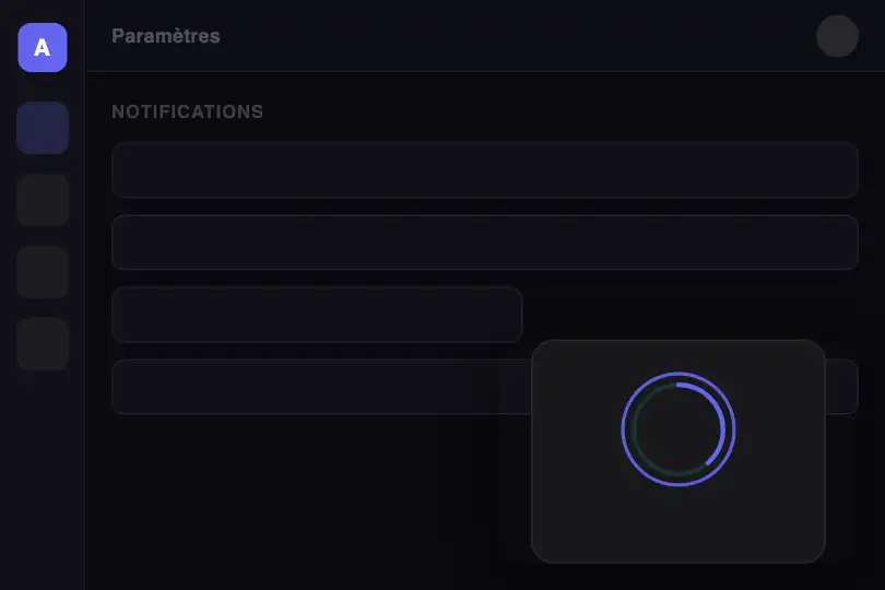 Composant produit — Toast de sauvegarde dashboard — Success Celebration exemple 2