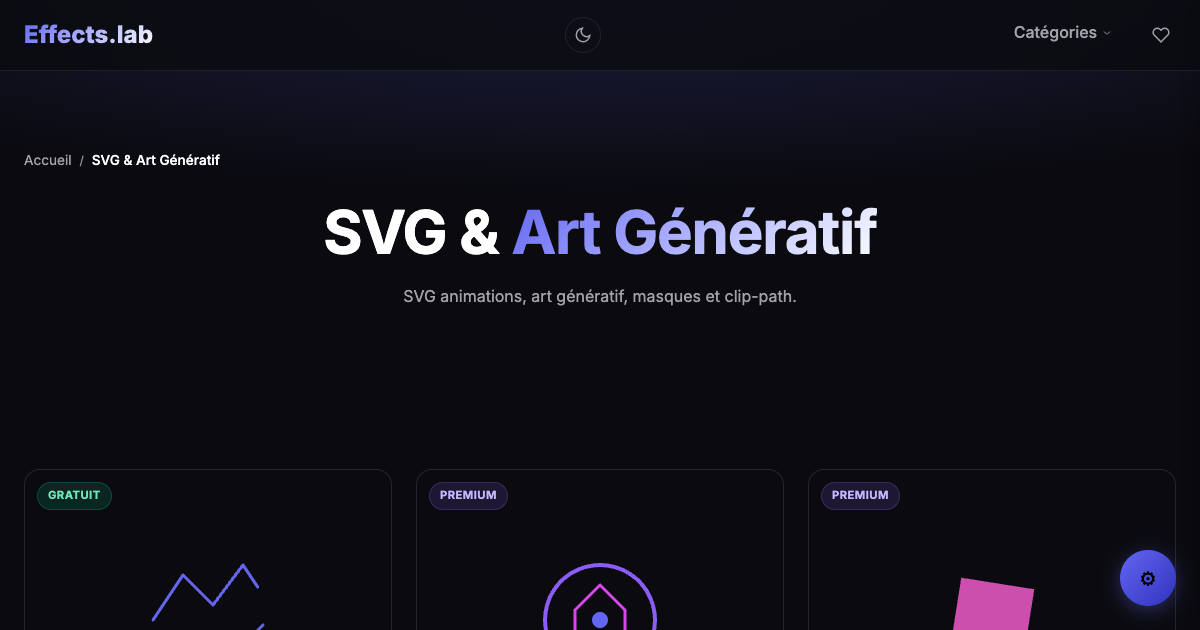 SVG & Generative Art | Effect.Labs