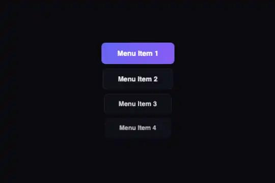 3D Menu Stack — aperçu