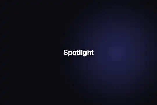 Spotlight Follow — animated preview