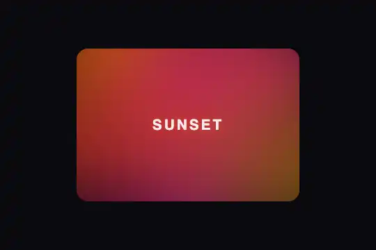 Sunset Mesh — aperçu animé