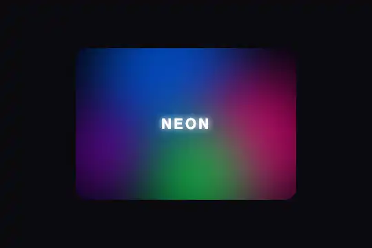 Neon Mesh — aperçu animé