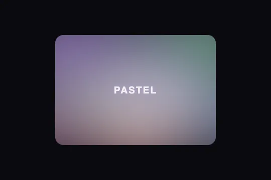 Pastel Mesh — animated preview