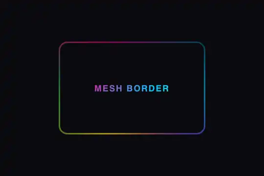 Animated Border Mesh — animated preview