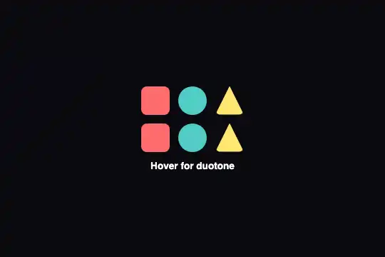 Duotone Image Filter — animated preview