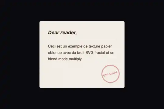 Paper Texture — animated preview