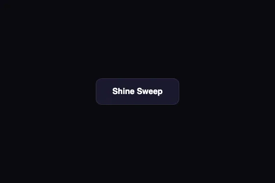 Shine Sweep — Buttons effect
