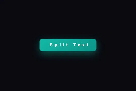 Split Text — aperçu animé