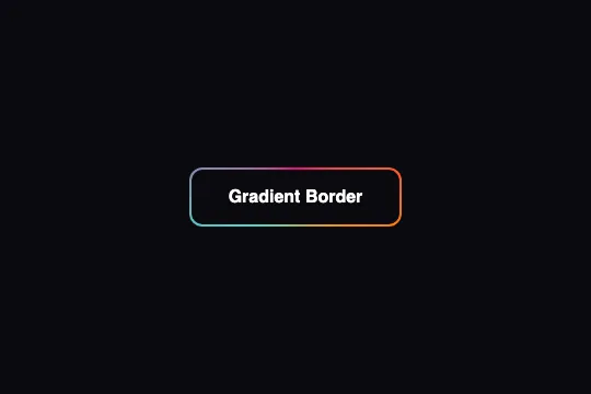 Gradient Border Animated — aperçu animé
