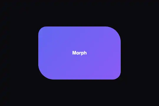 Morphing Shape — aperçu animé