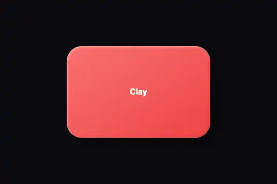 Claymorphism — aperçu animé