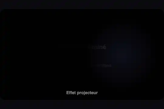 Cursor Spotlight — aperçu animé