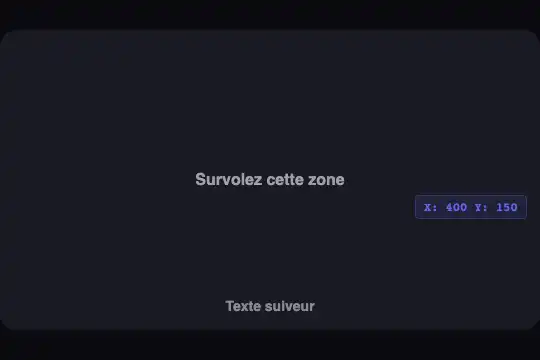 Cursor Text — aperçu animé