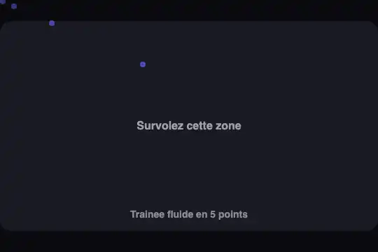 Cursor Trail Effect — aperçu animé