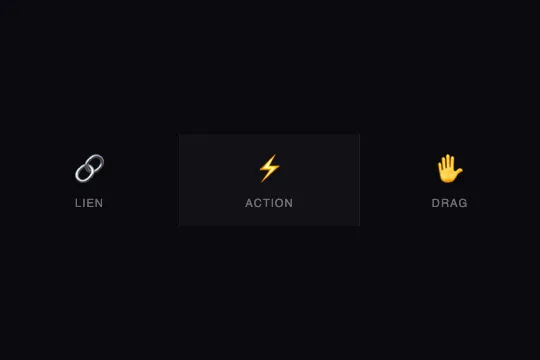 Custom Cursor States — aperçu animé