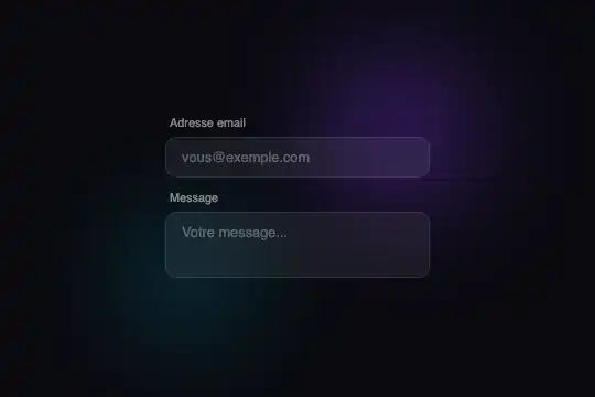 Glass Input — aperçu