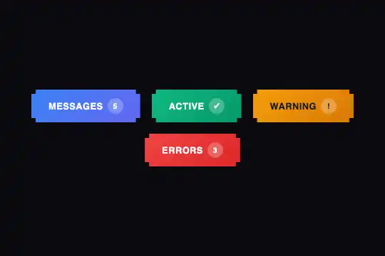 Notched Badge System — aperçu