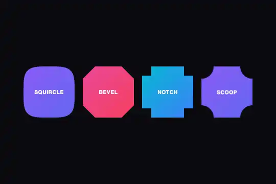 Morphing Corner Shapes — preview
