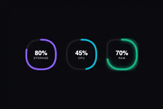 Superellipse Progress Ring — aperçu
