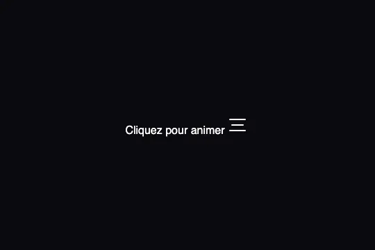 Morphing Hamburger — aperçu animé