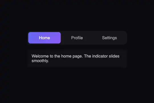 Tabs Animated — animated preview
