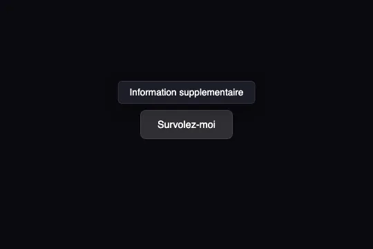 Tooltip Fade — aperçu animé