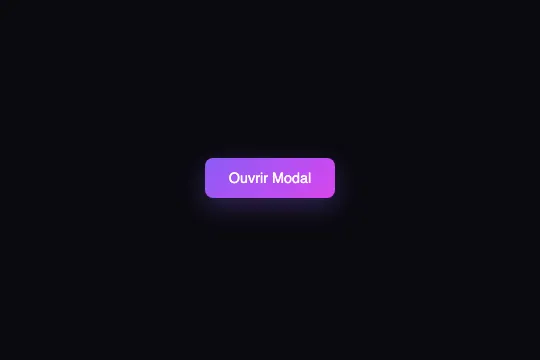 Modal Slide — aperçu animé