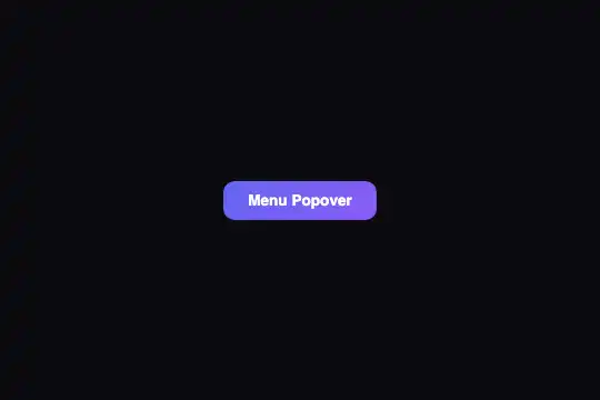 Popover Menu Chain — animated preview