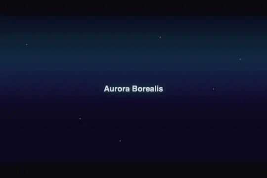 Northern Lights — aperçu animé