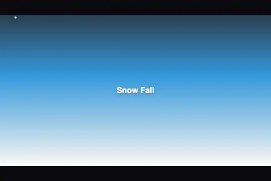 Snow Fall — animated preview