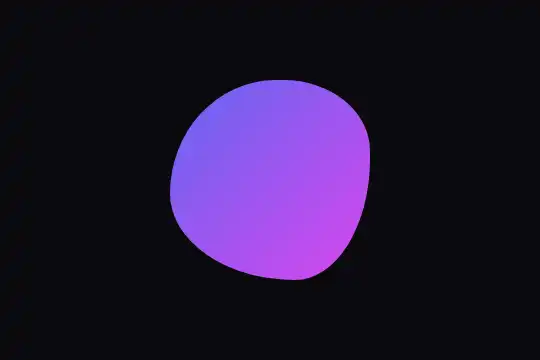 Morphing Blob — aperçu animé
