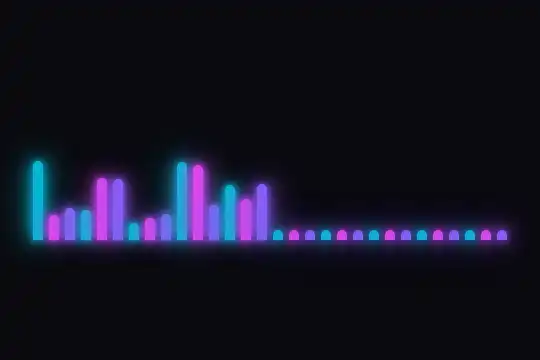 Neon Glow Bars — aperçu animé