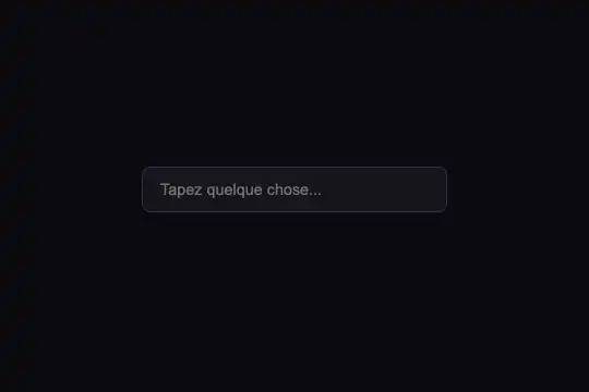 Typing Sound Input — animated preview