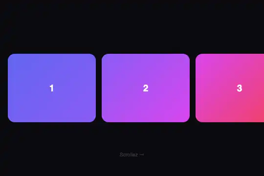 Horizontal Scroll