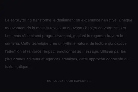 Text Highlight on Scroll — aperçu animé